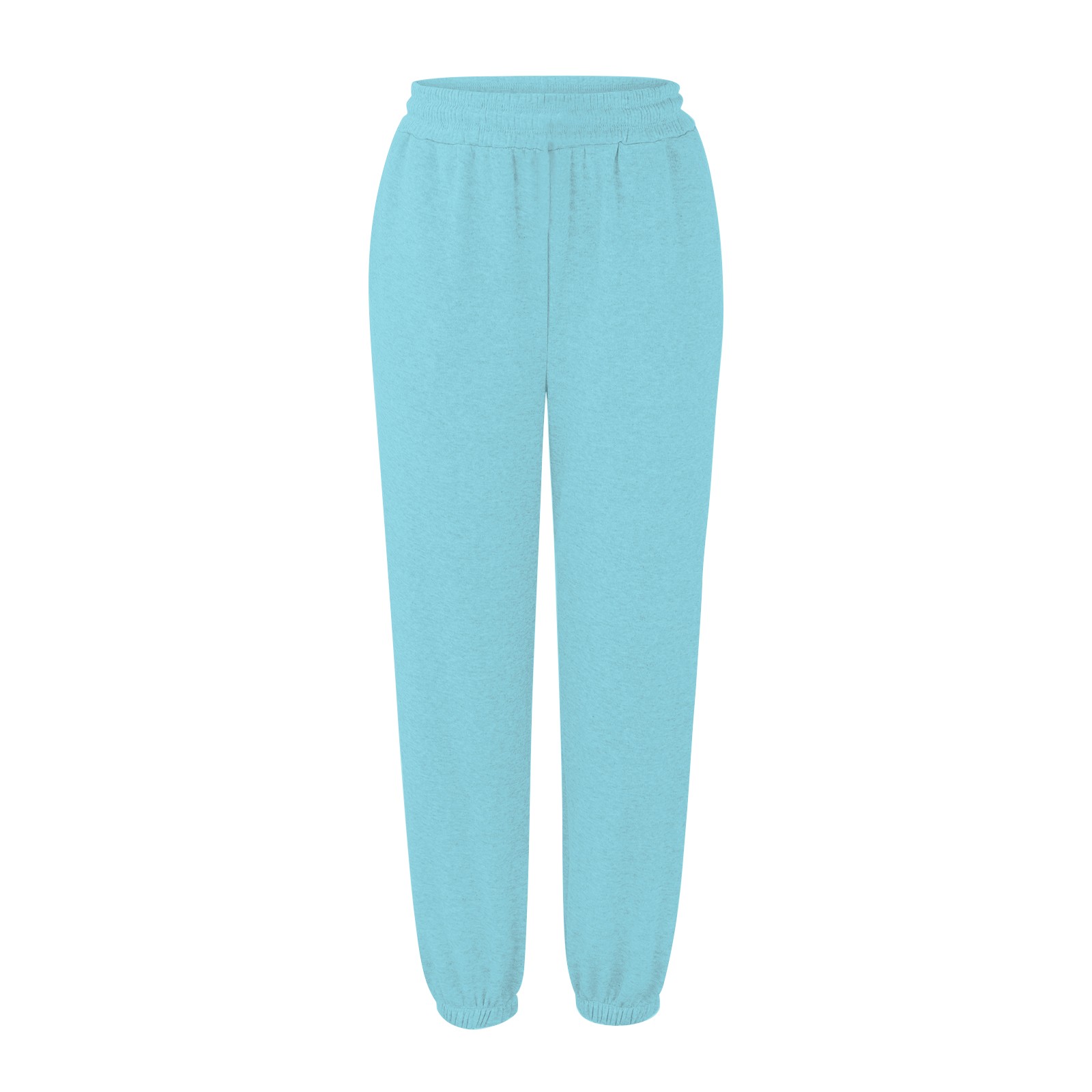 thumbnail image 2 of Pantalones de yoga de cintura alta con bolsillos para mujer - Pantalones de poliéster/spandex - Cómodos para hacer ejercicio/uso informal - Tallas S-XXL, 2 of 8